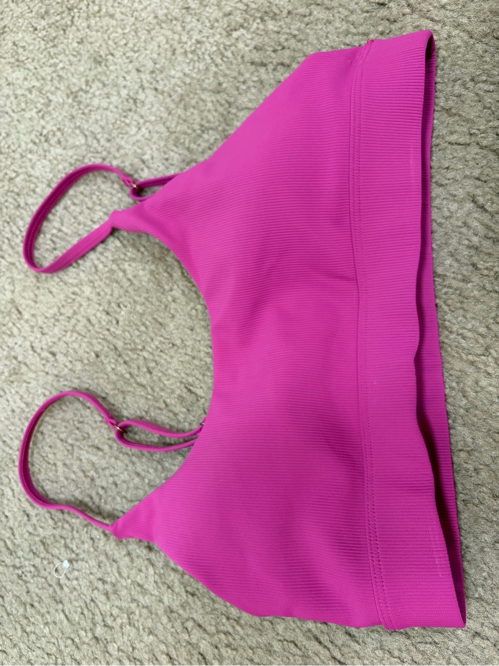 Women's Hot Pink Lightweight Sports Bra - Everyday Support